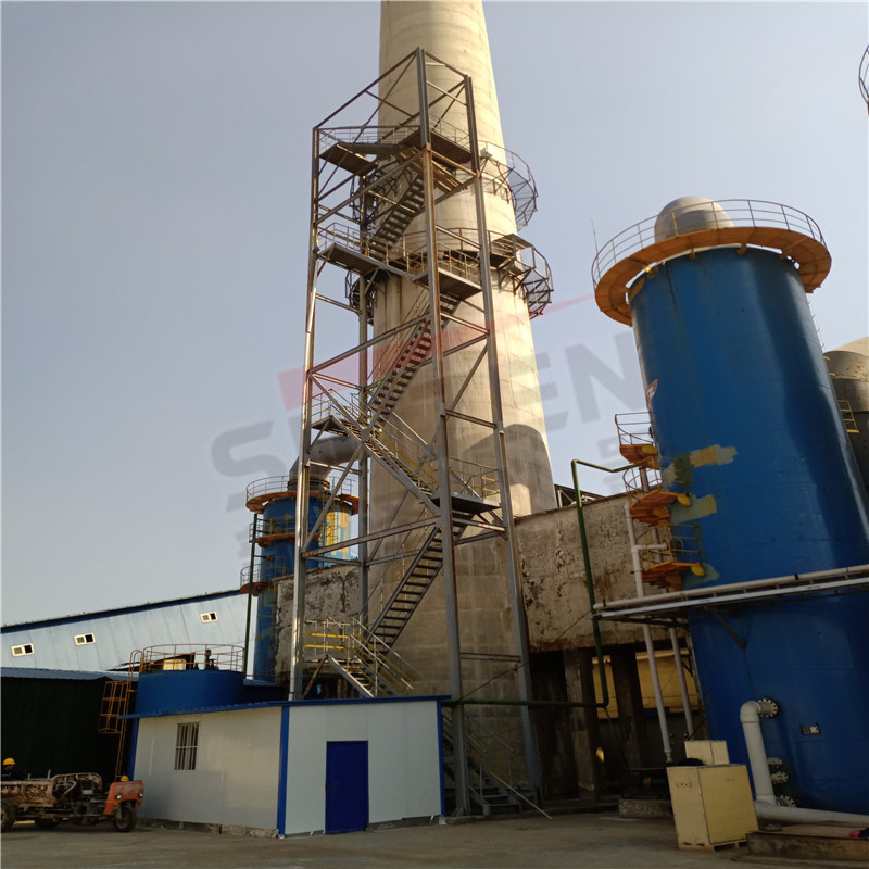 煙氣排放連續(xù)監(jiān)測(cè)系統(tǒng)—爬梯平臺(tái)如何搭建？